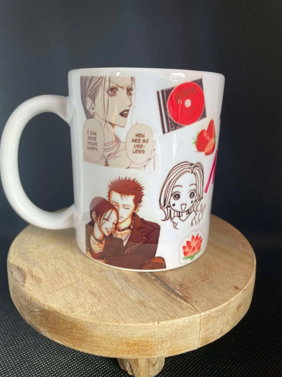 ☕ Keramische Mok – NANA 🎸🖤 – photo 2